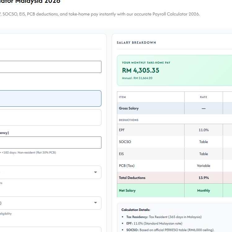 payrollcalculator